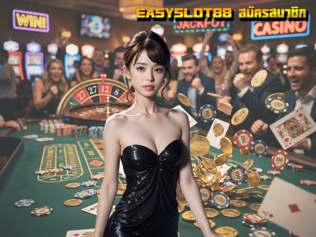 EASYSLOT88 สมัครสมาชิก เปิดประตูสู่มิติใหม่ของเกมสล็อตเว็บตรง แตกง่าย ทำกำไรได้จริง
