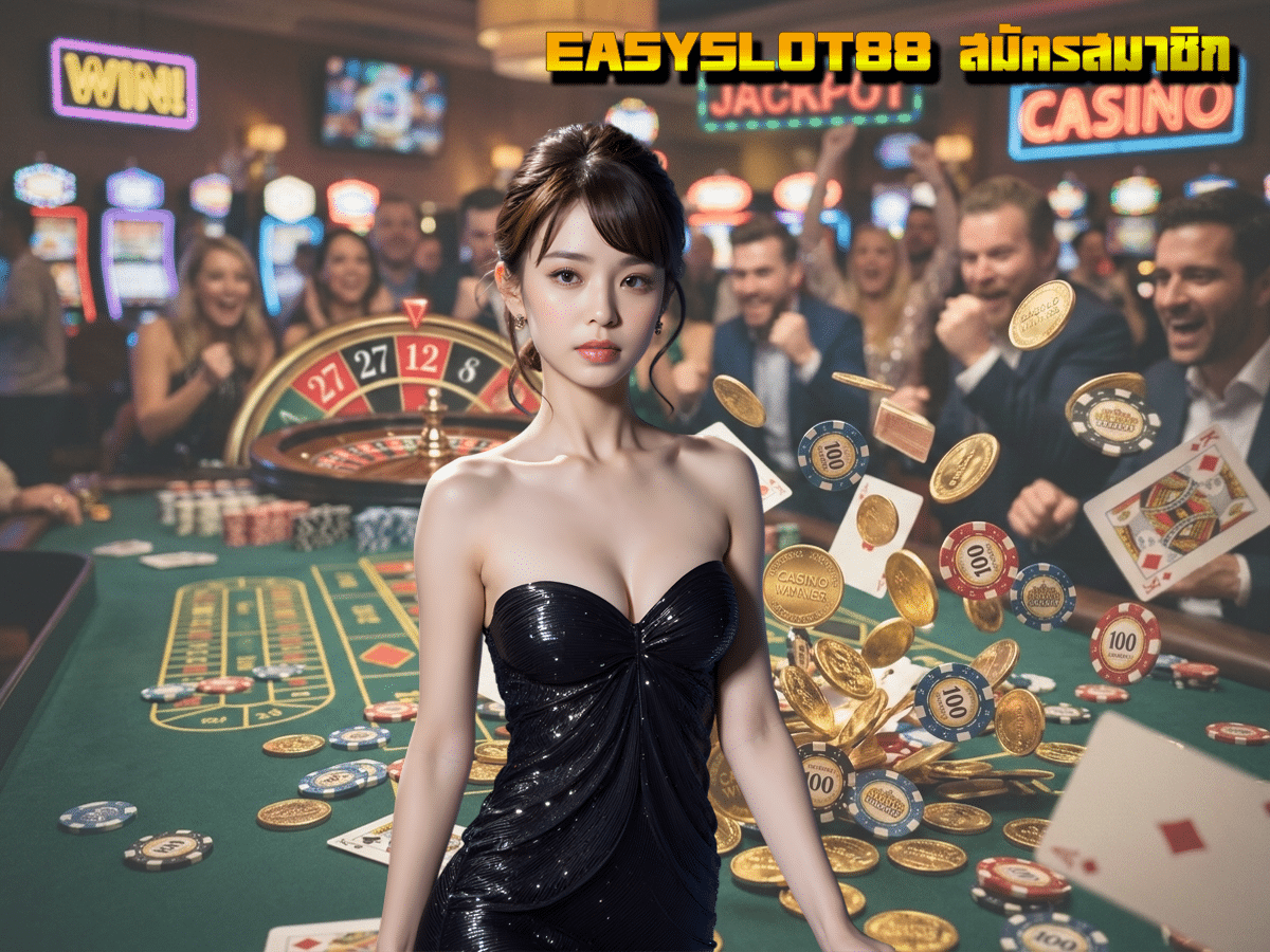 EASYSLOT88 สมัครสมาชิก เปิดประตูสู่มิติใหม่ของเกมสล็อตเว็บตรง แตกง่าย ทำกำไรได้จริง